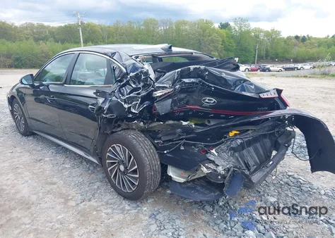 2022 Hyundai Sonata Hybrid Limited z USA, uszkodzony, nr VIN KMHL54JJXNA051452